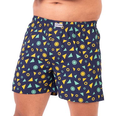 Deck Shorts with Double-Layer Support, made from 100% Mercerised Cotton.